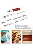 Sakata Hobi Bıçak Seti Hassas 13 Parça - 3