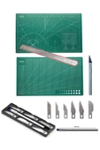 7 Parça Hobi Kretuar A4 Kesim Matı Set thumbnail 1