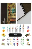 Artist Canvas Pad Tuval Defter A3 10 Yp Akrilik Metalik Marker 6 Metalik 6 Canlı Renkler 12'li Set thumbnail 1