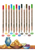 Dereceli Kurşun Kalem Seti 25x35  Duralit Masaüstü Drawing Şövale Set - 2