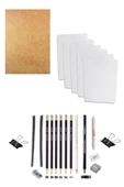 Karakalem Eskiz Çizim 35x50 Duralit Set - 1