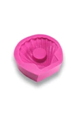 Beton Mumluk Inci Silikon Kalıbı 12,7 Cm X 12,2 Cm X 3 Cm No:31 - 1