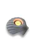 Beton Mumluk Inci Silikon Kalıbı 12,7 Cm X 12,2 Cm X 3 Cm No:31 - 2