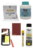 Rich Multi Surface Beyaz 1750 Gr Dolap Boyama Fayans Boyama Mutfak Tezgahı Boyama Seti - 1