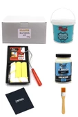 Rich Multi Surface Antik Beyaz 1000 Gr Dolap Boyama Seti Mobilya Boyama Seti Mat - 1