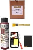 Rich Selfy Decor 500 Cc Burgundy Kendinden Vernikli Mobilya Boyama Seti - 1