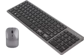 Hegitech Pro S10 10.1" Uyumlu Kablosuz Bluetooth Şarj Edilebilir Sessiz Klavye Mouse Seti - 1