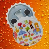 Hindistan Temalı Magnet Kapak Açacak thumbnail 2