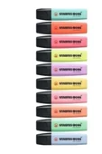 Boss Original Pastel 10 Renk Fosforlu Kalem Seti - 1