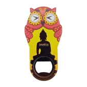 Hindistan Temalı Baykuş Magnet Kapak Açacak thumbnail 1