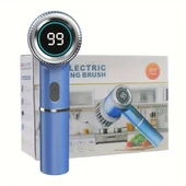 Mutfak, banyo ve tuvalet için çok fonksiyonlu temizlik fırçası seti, döner başlıklı - 1