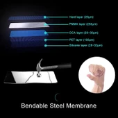 Samsung Galaxy Note 10 Lite 5D Mat Seramik Tam Kaplayan Ekran Koruyucu Cam - 11