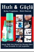 Hızlı Yapıştırıcı Spreyli 200 ml 2 Adet Activatör Spreyli Mdf Japon Yapıştırıcı Seti Genel Amaçlı Profesyonel Hızlı Yapıştırıcı - 3