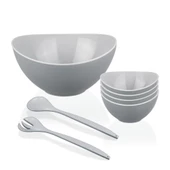 Mithra Life 7 Parça Gri Servis Sunum Salata Hazırlık Seti MIT1091 - 2