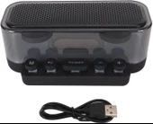 RGB Bluetooth hoparlör, su geçirmez IPX5 Tip C subwoofer hoparlör, mekanik tuşlu ve gürültü azaltmalı entegre - 3