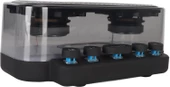 RGB Bluetooth hoparlör, su geçirmez IPX5 Tip C subwoofer hoparlör, mekanik tuşlu ve gürültü azaltmalı entegre - 6