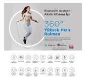 Neutron Ayarlanabilir Akıllı Bluetooth Gri Atlama Ipi - 3