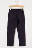 Lacivert Beli Lastikli Basic Çocuk Okul Pantolon 19169 - 4