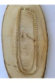 Gold Zincir Kolye Unisex Zincir Kolye PYTKZNCKLY235 thumbnail 1