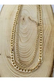 Gold Zincir Kolye Unisex Zincir Kolye PYTKZNCKLY235 thumbnail 2
