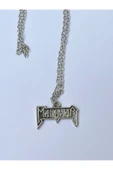 Manowar Rock Metal Grup Zincir Kolye PYTKZNKLY189 thumbnail 3
