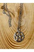 Pentagram Rock Metal Grup Zincir Kolye PYTKZNKLY193 - 1