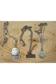Nirvana Smile BFF 3Lü Rock Metal Grup Zincir Kolye PYTKZNKLY158 - 4
