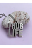 2Pac Thug Life Zincir Kolye PYTKZNKLY90 thumbnail 1
