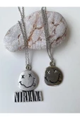 Nirvana Kolye Rock 2li Bff Best Friends Zincir Kolye Pytkznbfkl15 thumbnail 2
