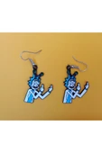 Rick Renkli Unisex Metal Küpe PYTKKUPE201 - 2