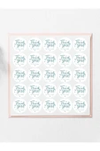 Desenli Thank You Teşekkür Stickers Paketleme Kargo Çıkartma PYTKSTK115 - 2