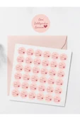 Desenli Thank You Teşekkür Stickers Paketleme Kargo Çıkartma PYTKSTK116 - 2