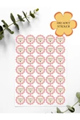 100 Adet Teşekkür Ederiz Stickers Paketleme Kargo Çıkartma PYT0KSTK147 - 1