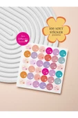 100 Adet Teşekkür Ederiz Stickers Paketleme Kargo Çıkartma PYT0KSTK131 - 1