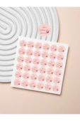 Desenli Thank You Teşekkür Stickers Paketleme Kargo Çıkartma PYTKSTK116 - 1