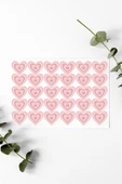 Desenli Thank You Teşekkür Stickers Paketleme Çıkartma PYTKSTK98 - 2