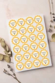 Papatya Thank You Teşekkür Stickers Çıkartma PYTKSTK073 - 1