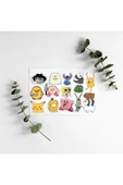 Çizgi Film Dizi Tasarımlı A5 14 Adet Stickers Çıkartma Pytkstkr40 - 1