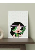 Powerpuff Girls Tasarımlı 24*33 cm 350 gr. Kuşe Kağıt Poster PYTKPSTR051 - 4