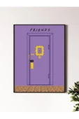 Friends Dizi Tasarımlı 24*33 Cm 350 Gr. Kuşe Kağıt Poster Pytkpstr012 - 1