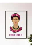 Kahlo Tasarımlı 24*33 Cm 350 Gr. Kuşe Kağıt Poster Pytkpstr010 - 2
