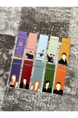 Friends Dizi Renkli Karışık 10 Adet Kitap Ayraç Seti Pytkayrac111 - 2