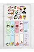 Powerpuff Girls Kitap Ayraç Ve Stickers Çıkartma Seti PYTKSTKRYRC46 - 1