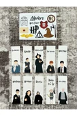 HP Dizi Kitap Ayraç Ve Stickers Çıkartma Seti PYTKSTKRYRC43 - 1