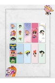 Powerpuff Girls 10 Adet Kitap Ayraç Seti PYTKAYRAC155 - 1