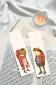 Karikatür Hayvan Renkli Tasarım Karışık 10 Adet Kitap Ayraç Seti Pytkayrac68 - 5