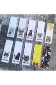 Karışık Kedi Astronot Gözlüklü Kitap Ayraç Set Pytkayr37 - 2