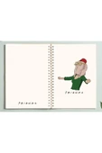 Friends Dizi Monica Defter Tasarım Spiralli A5 96 Yaprak Çizgisiz Defter Pytkdt02810 - 1