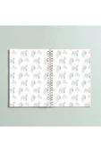 Beyaz Kutup Ayısı Yazılı Tasarımlı Spiral A5 96 Yaprak Çizgisiz Defter Pytkdt0176 - 1