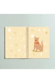 Köpek Tasarımlı Spiralli A5 96 Yaprak Çizgisiz Defter Pytkdt0199 - 1